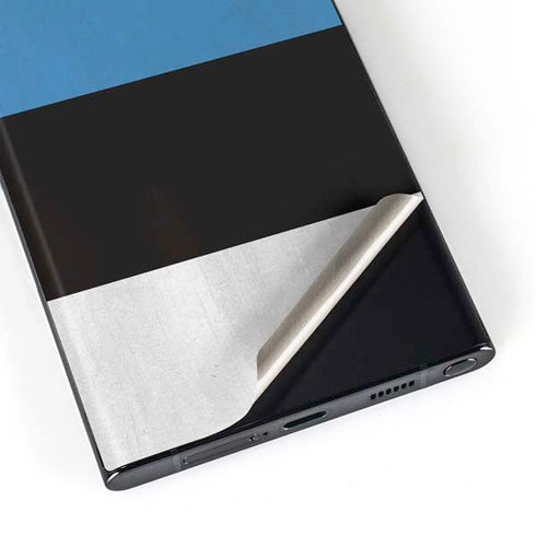 Estonia Flag Distressed Galaxy S23 Ultra Skin